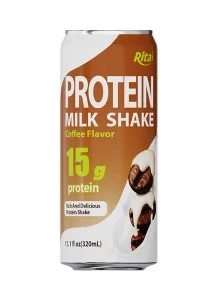 咖啡味蛋白奶昔11.1液体盎司罐