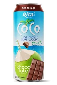 16.9 液体盎司 100% 纯椰子水巧克力风味