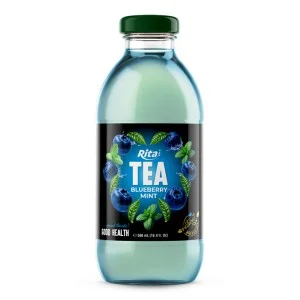 16.9液体盎司天然冲泡蓝莓薄荷茶