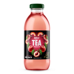 16.9液体盎司天然冲泡桃汁茶饮料 