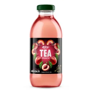 16.9液体盎司天然冲泡桃汁茶饮料 