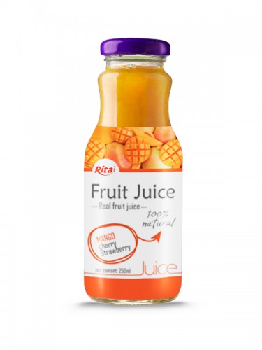 250ml Glass Bottle Mango Juice