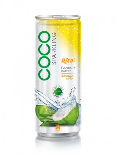 250ml Mango flavor Sparkling Coconut Water