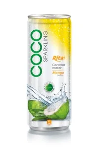 芒果味含汽椰子水