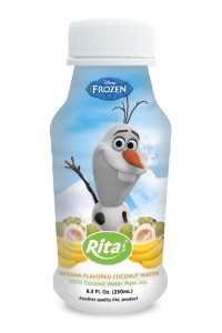 250毫升PP瓶装香蕉味椰子水