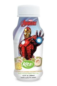 250毫升PP瓶装菠萝味椰子水