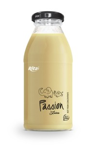250毫升玻璃瓶装百香果汁