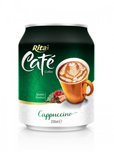 250ml short can Cappuccino coffee