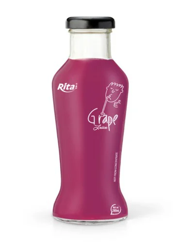 280毫升玻璃瓶装葡萄汁