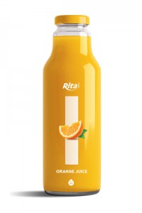 280毫升玻璃瓶装橙汁