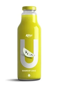 280毫升玻璃瓶装刺果番荔枝果汁