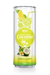 320毫升柠檬薄荷味含汽椰子水 