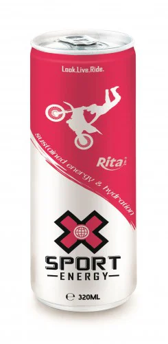 320ml Slim Can Sport Energy Drink 4