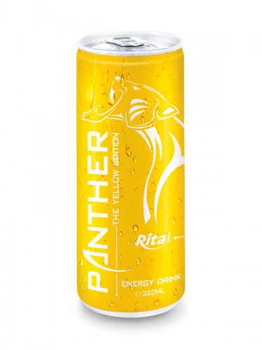 320ml  Slim Can The Yellow Edition Energy Drink