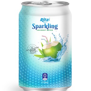 330毫升铝罐装含汽椰子水