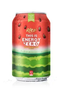 330毫升铝罐装西瓜味功能饮料