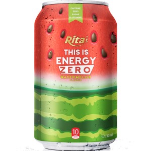 330毫升铝罐装西瓜味功能饮料