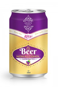 330ml Grapeberry Flavour Carbonated Non-alcoholic Beer