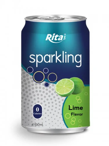 330ml Lime Sparkling Water