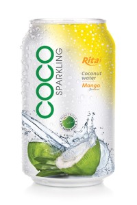 芒果味含汽椰子水