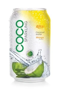 芒果味含汽椰子水