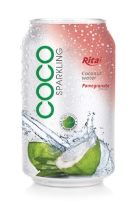 石榴味含汽椰子水