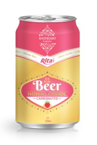 覆盆子味碳酸无醇啤酒