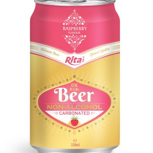 覆盆子味碳酸无醇啤酒