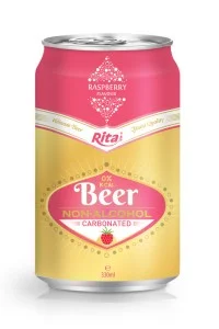 覆盆子味碳酸无醇啤酒