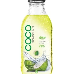 薄荷柠檬味椰子苏打水