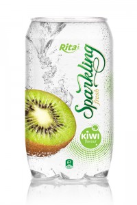 350ml Pet bottle Sparkling kiwi juice drink 