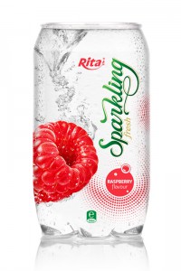 350ml Pet bottle Sparkling raspberry  juice drink 