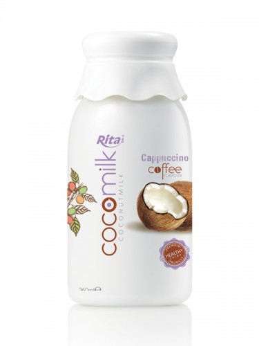 360ml PP bottle Coconut Milk with Cappuccino Coffee