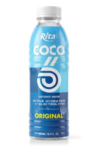 500毫升原味椰子水电解质饮品PET瓶装