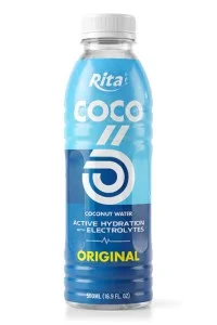 500毫升原味椰子水电解质饮品PET瓶装