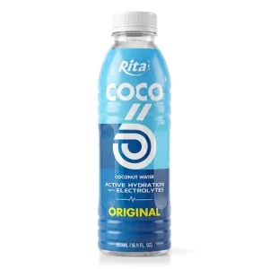 500毫升原味椰子水电解质饮品PET瓶装