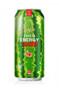 500ml Alu Can Watermelon Flavour Energy Drink