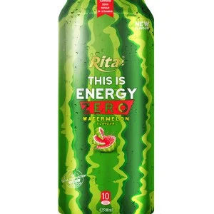 500毫升铝罐装西瓜味功能饮料