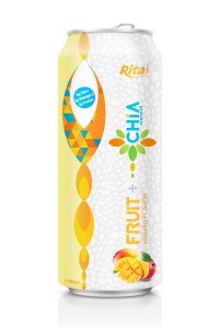 500毫升芒果味奇亚籽饮料