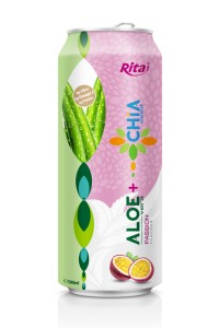 500毫升百香果味芦荟奇亚籽饮料