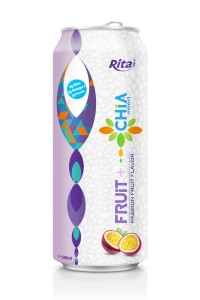 500毫升百香果味奇亚籽饮料