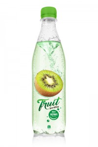 500ml Pet bottle Sparking kiwi juice 