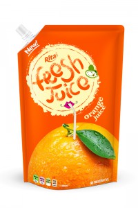 500ml Pouch Orange Juice 