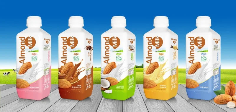 杏仁奶更多种1000ml PP瓶