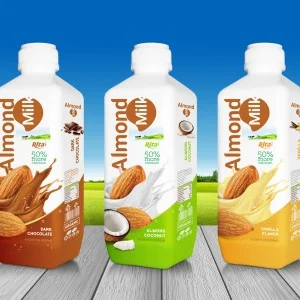 杏仁奶更多种1000ml PP瓶