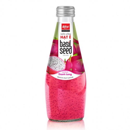 Basil seed drink dragon fruit flavour 290ml