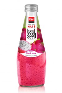 Basil seed drink dragon fruit flavour 290ml