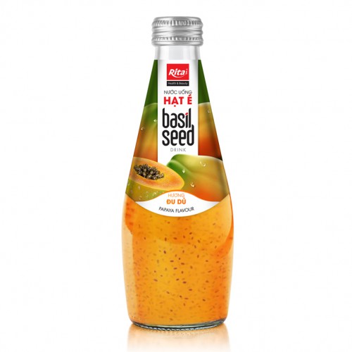 Basil seed drink papaya flavour 290ml 