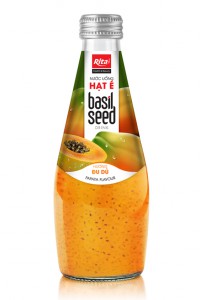 Basil seed drink papaya flavour 290ml 