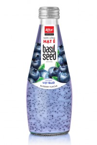 Basil seed drink with blueberry flavour 290ml